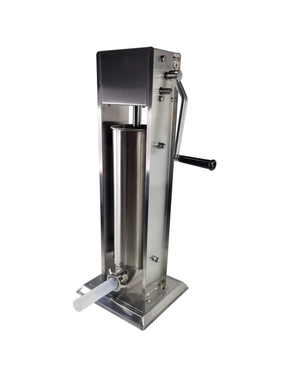 Aparat de Umplut Cârnați Elefant ML-S5 - 5 kg, Oțel Inoxidabil, 6 Pâlnii 14-18-21-25-29-35 mm