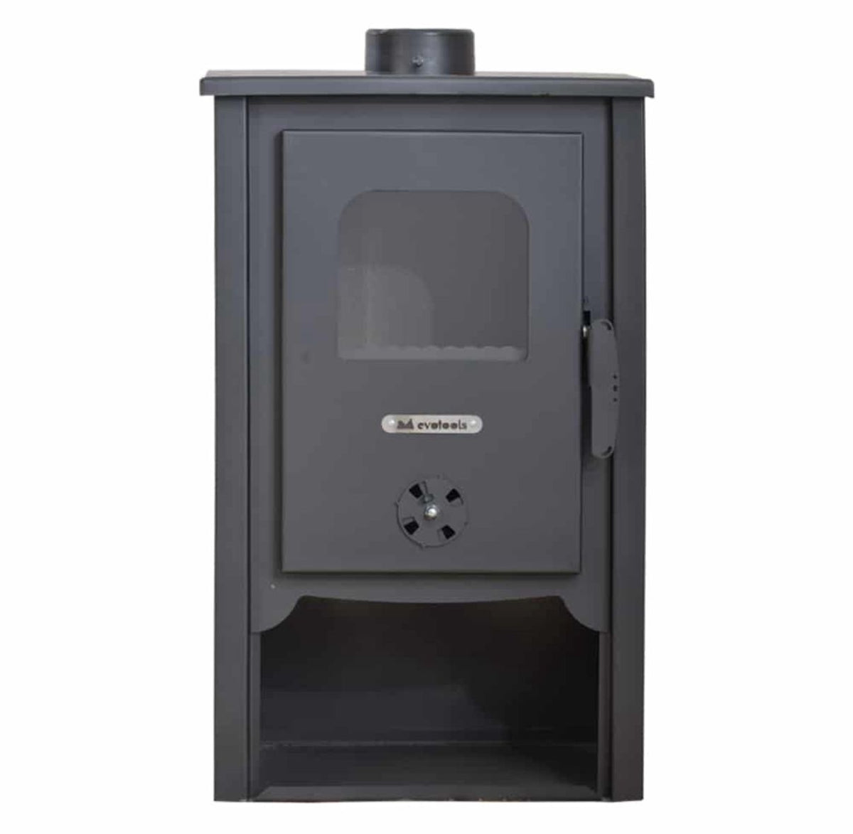 Șemineu pe Lemne EvoTools EcoDesign - 7 kW, Randament 85,74%, 49 mp, Evacuare Ø 120 mm