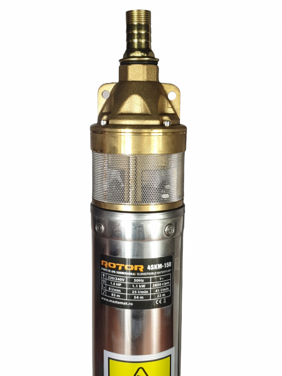 Pompă Submersibilă Rotor 4SKM150 - Motor Performant, Irigații și Drenaj, Funcționare Silențioasă