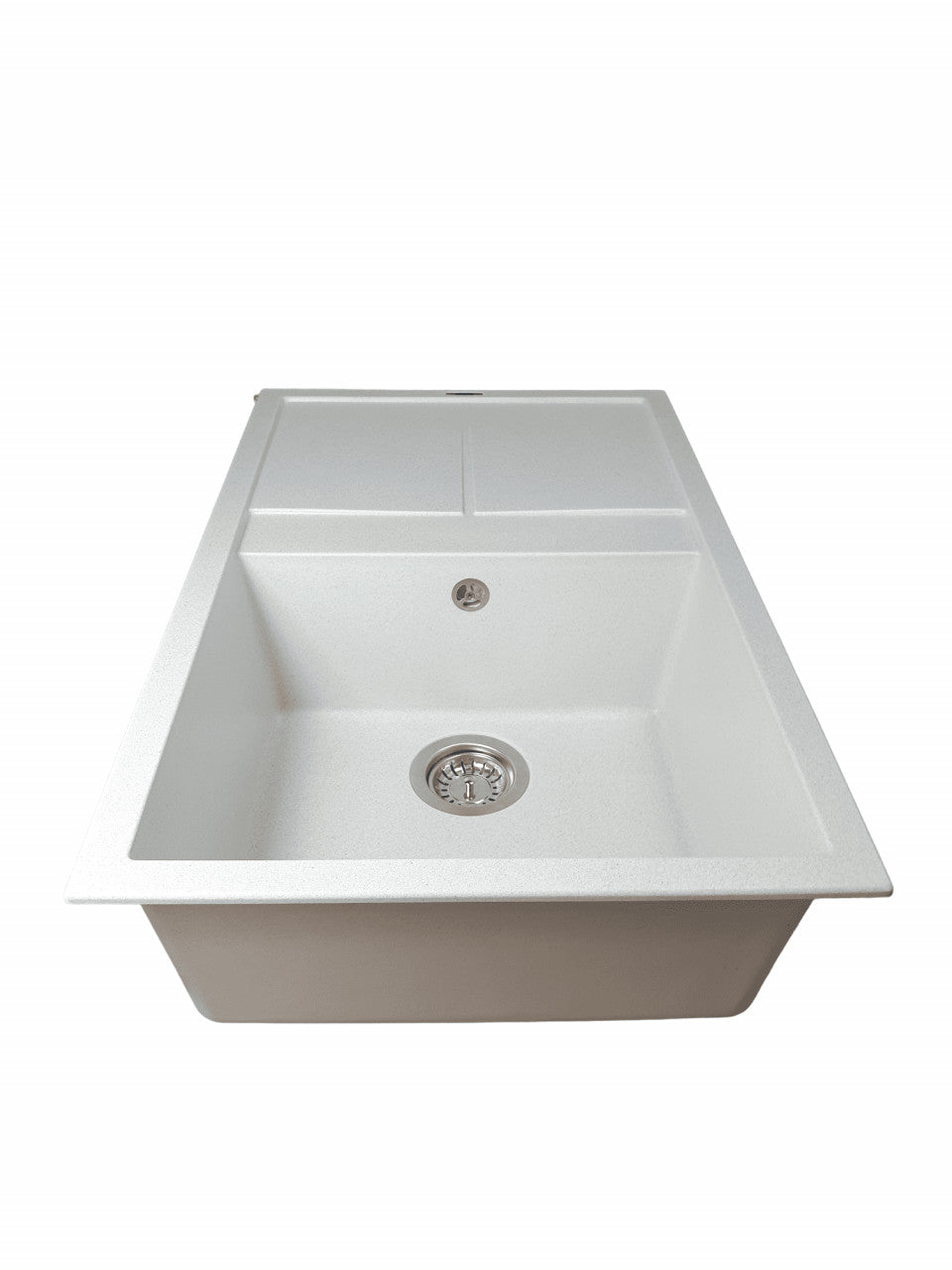 Chiuvetă Bucătărie Selena 7950 - Culoare Alb, Design Modern, Ușor de Curățat și Întreținut