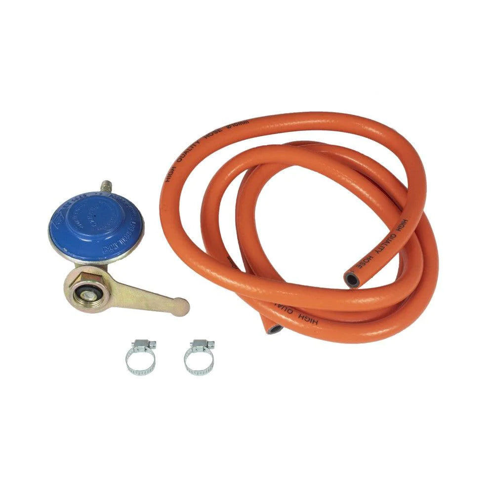 Pachet Butelie GPL Metal 26 L, 12,9 kg, Filet 1/2 + Ceas Butelie + Furtun 2 m + Coliere - Ofertă