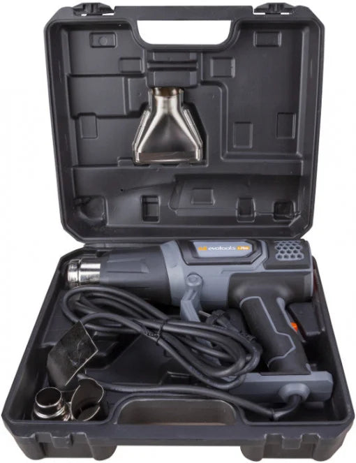 Pistol cu Aer Cald EvoTools +Plus LCD2000 - 2000 W, Îndepărtare Vopsea, Lacuri și Adezivi
