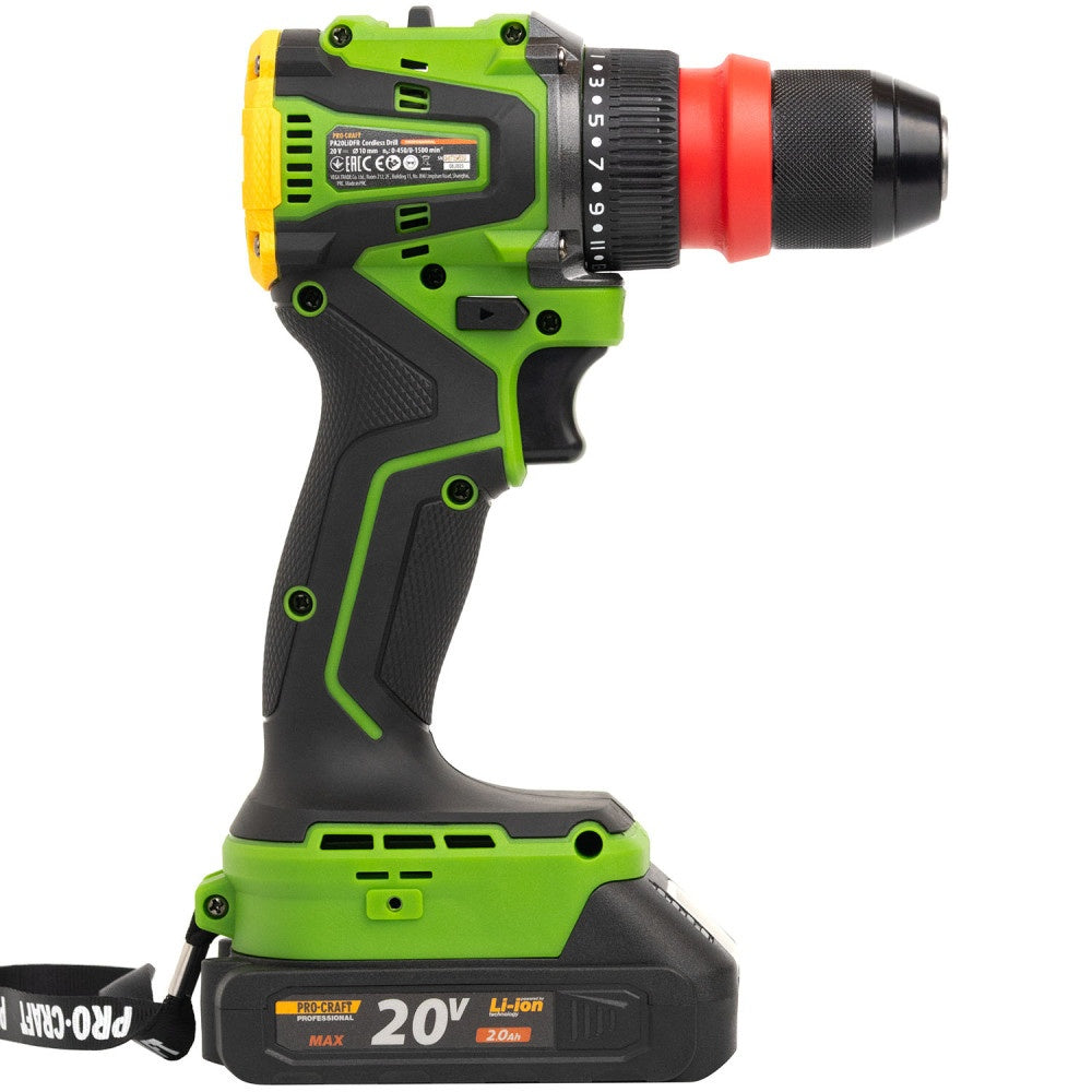 Autofiletanta PROCRAFT PA20Li DFR, 20V, 50 Nm, motor fara perii