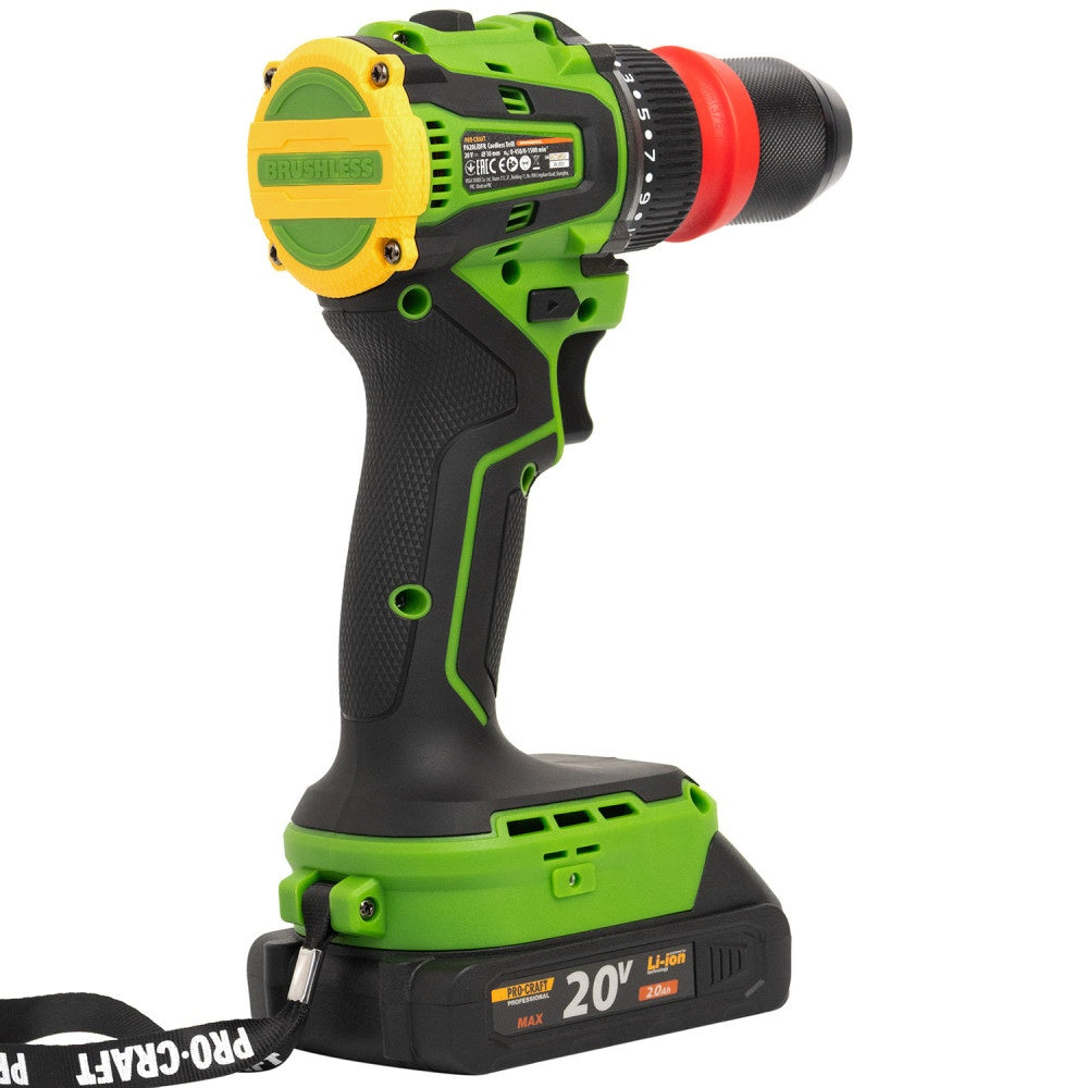 Autofiletanta PROCRAFT PA20Li DFR, 20V, 50 Nm, motor fara perii