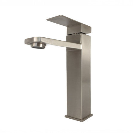 Baterie Lavoar Baie MIXXUS KUB-001 - Monocomandă, Oțel Inoxidabil, Finisaj Strălucitor