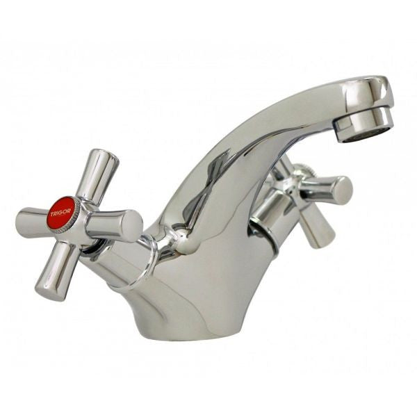Baterie Lavoar Trigor TR1535-HC - Dublă Comandă, Cartuș Ceramic 40 mm, Racorduri Incluse