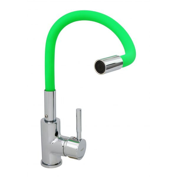 Baterie Lavoar Trigor TR4451-XI-KGREEN - Monocomandă, Cartuș Ceramic 40 mm, Racorduri Incluse