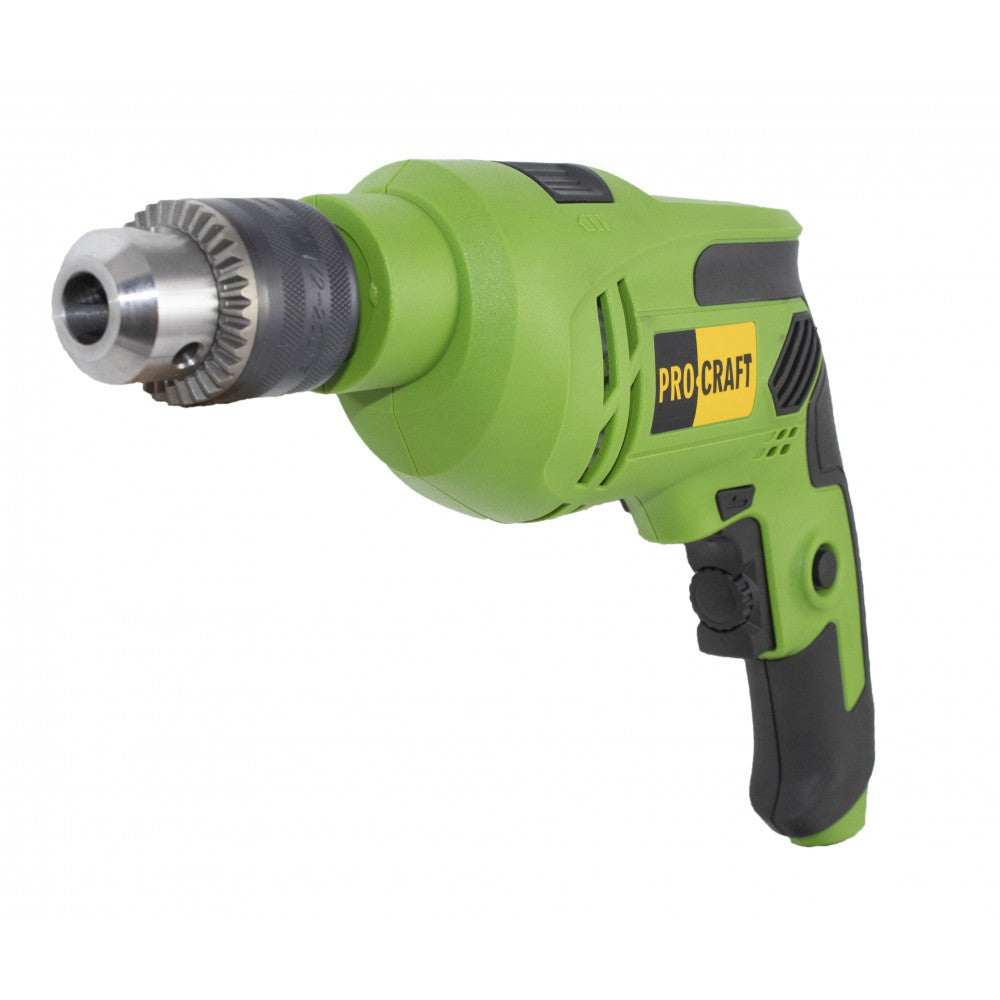 Bormașină cu Variator ProCraft PS1000 - 1000 W, 0-2800 rot/min, Găurire Lemn și Metal