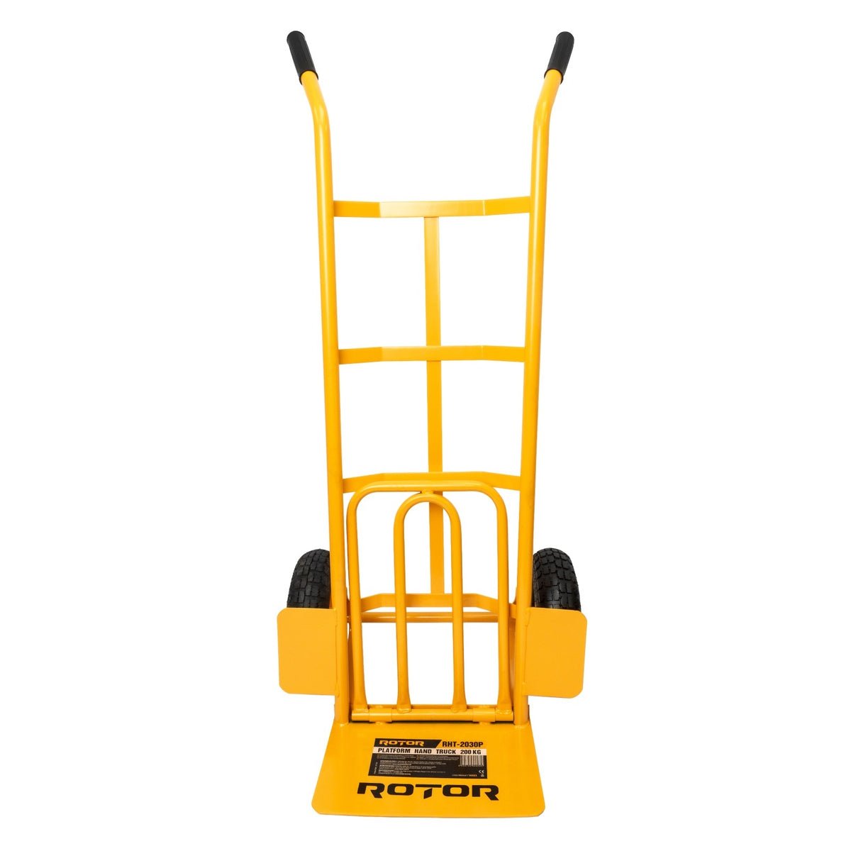 Carucior transport marfa cu platforma, 200 Kg ROTOR RHT-2030P