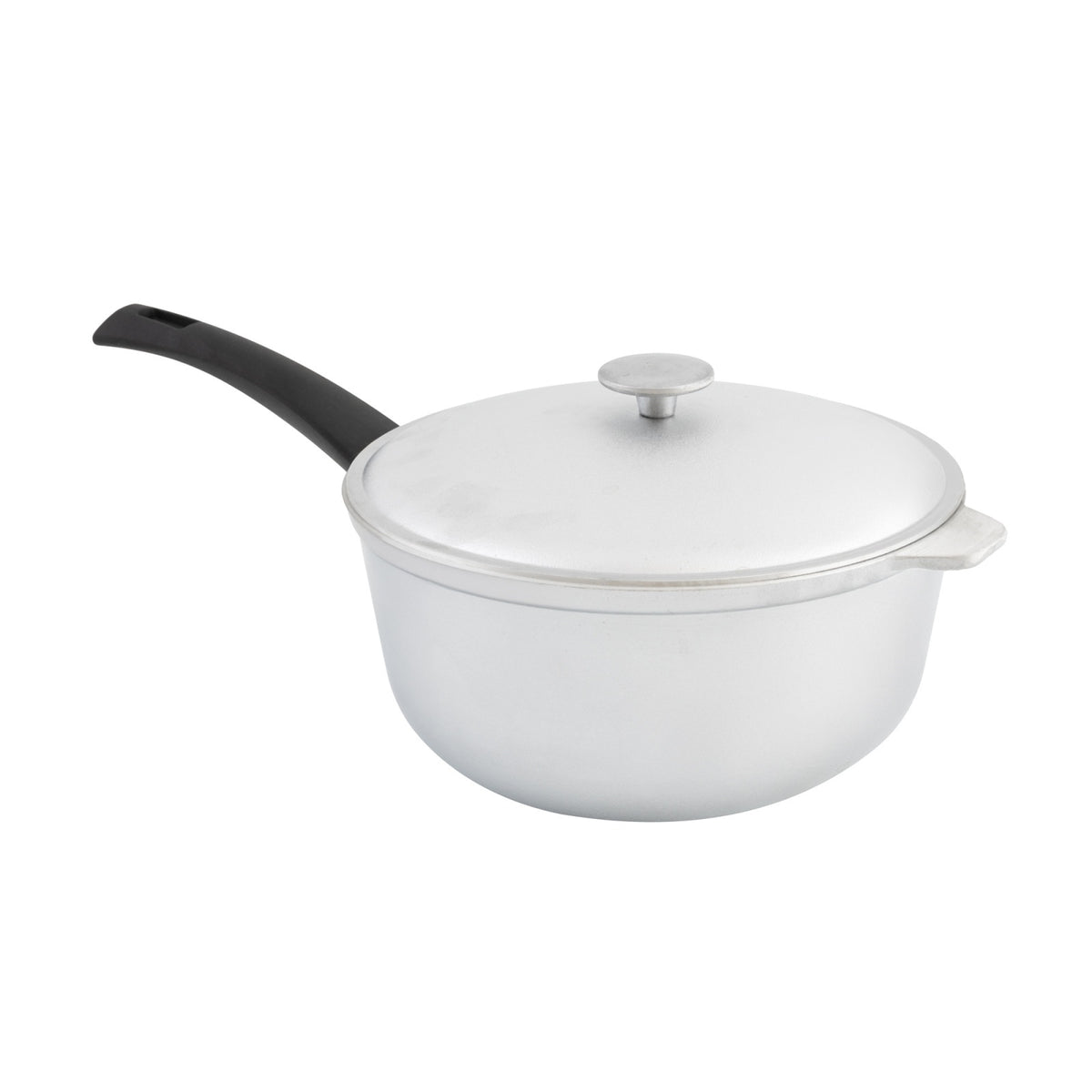 Ceaun din aluminiu alimentar capac si maner, capacitate 3 litri ROTOR