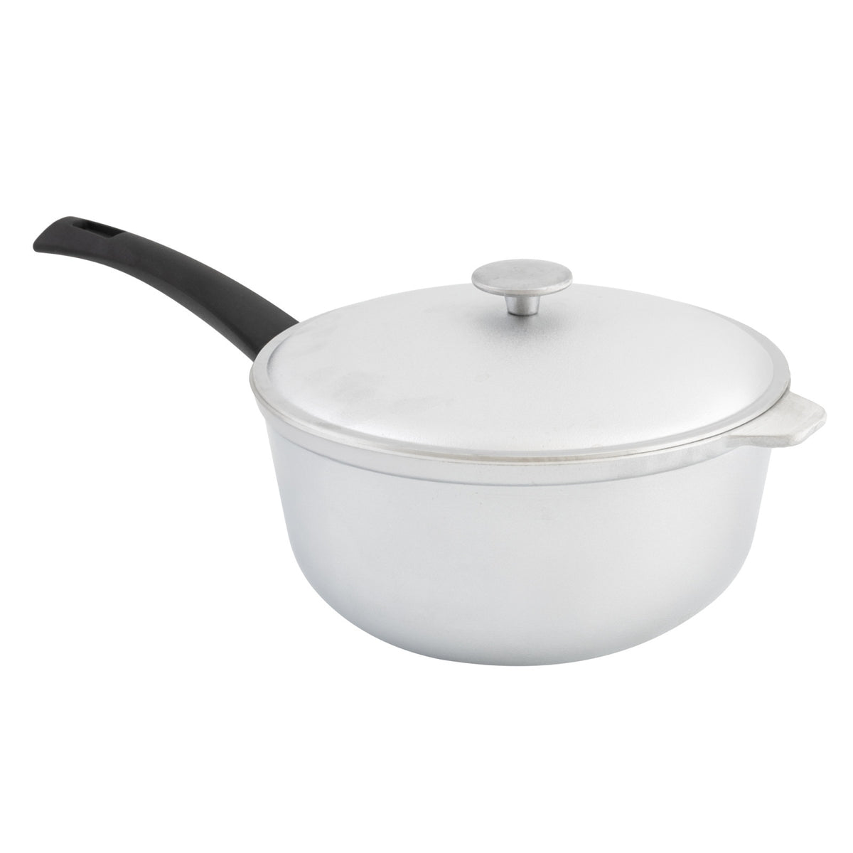 Ceaun din aluminiu alimentar capac si maner, capacitate 5 litri ROTOR