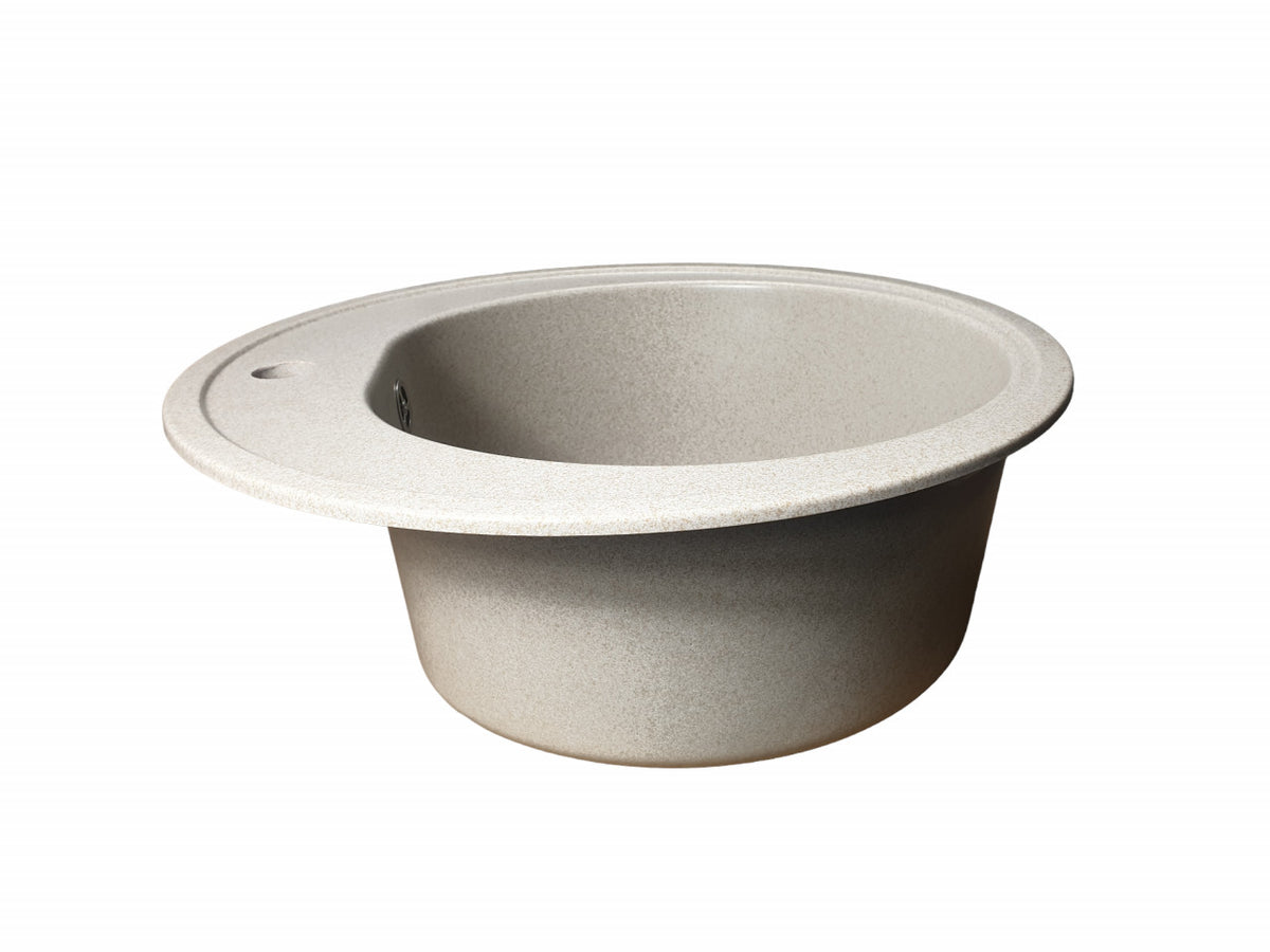 Chiuvetă Bucătărie Elefant Luna 510 - Culoare Safari Bej, Design Modern, Durabilă