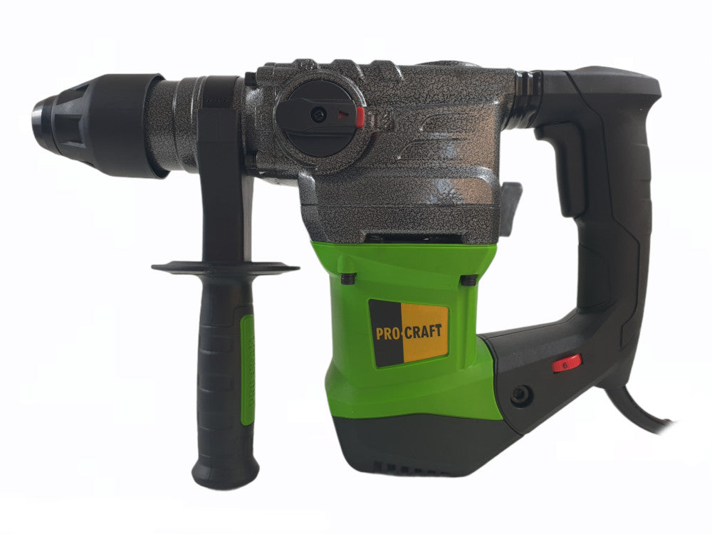 Rotopercutor ProCraft BH2200 - 1500 W, Impact 6 J, Perforare și Dăltuire Materiale Dure
