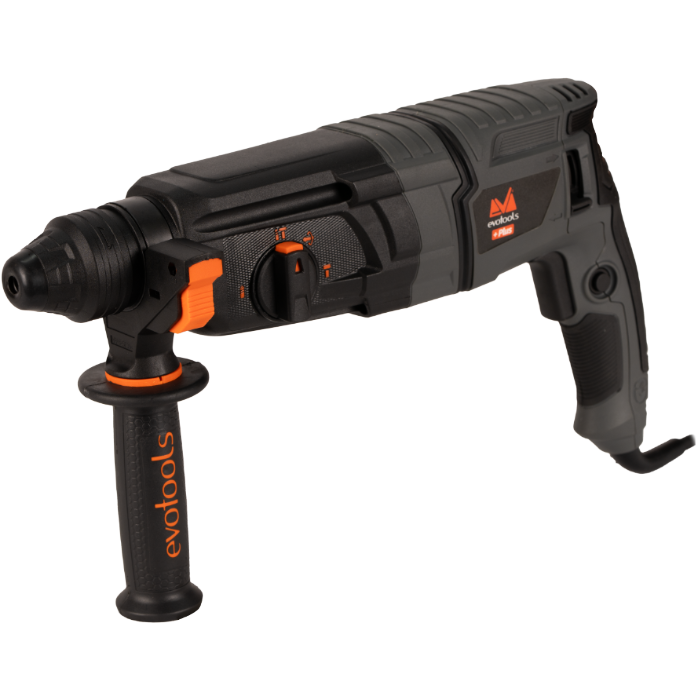 Ciocan Rotopercutor EvoTools +Plus RH800 - 800 W, Impact 2,8 J, 1350 rot/min, Găurire și Dăltuire