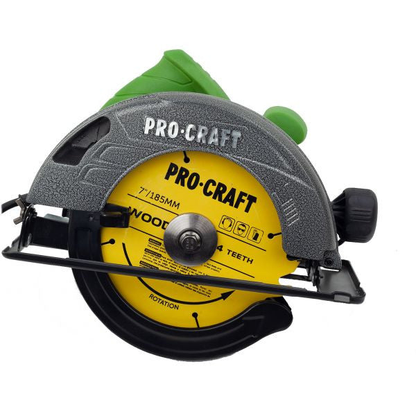Ferăstrău Circular ProCraft KR2300 - 2,3 kW, Lamă Ø 185 mm, Tăiere Lemn, Pal și Panouri