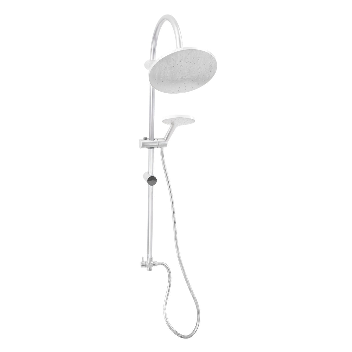 Coloana de duș 2 în 1 cu cadru rotund, fără baterie – MIXXUS DK-002