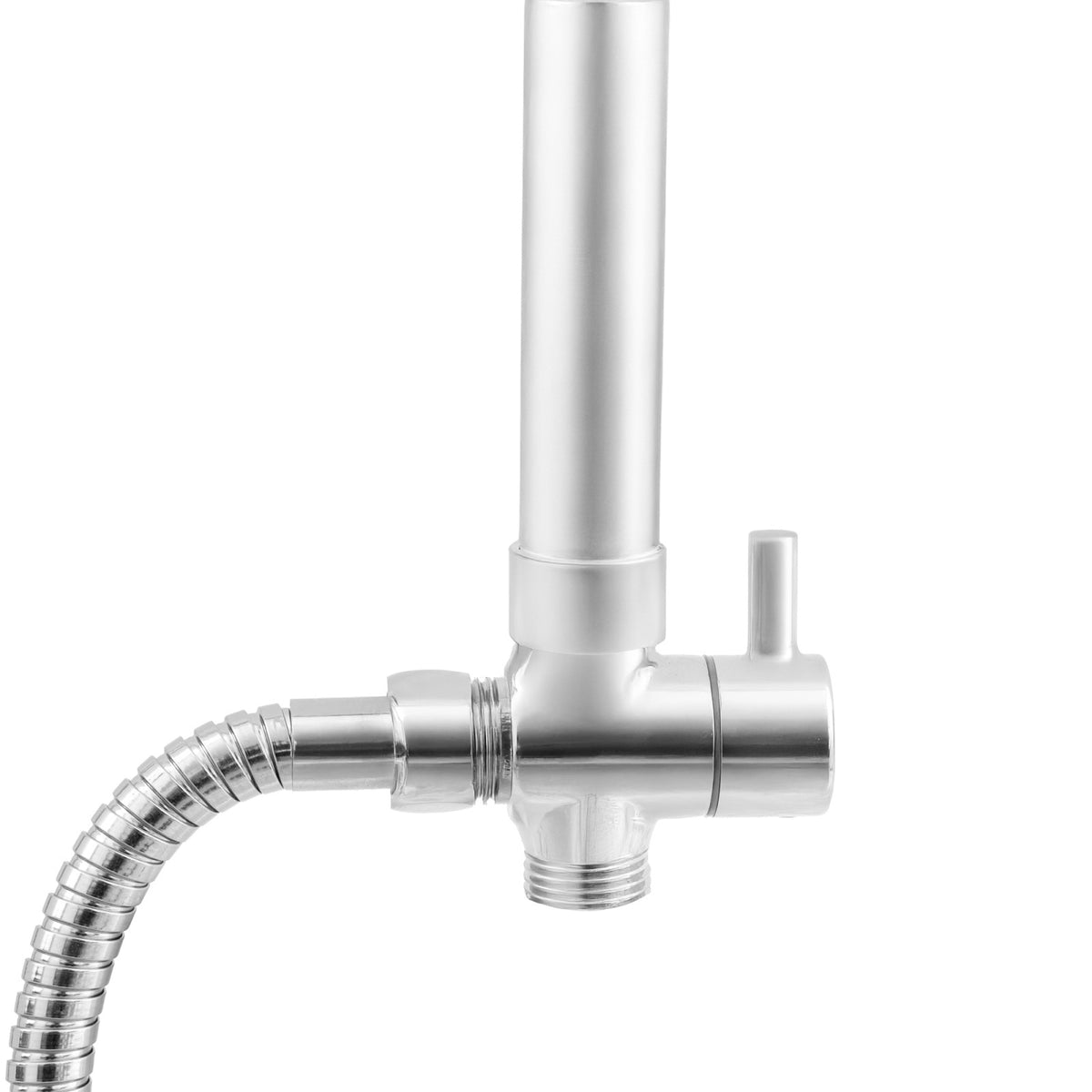 Coloana de duș 2 în 1 cu cadru rotund, fără baterie – MIXXUS DK-002