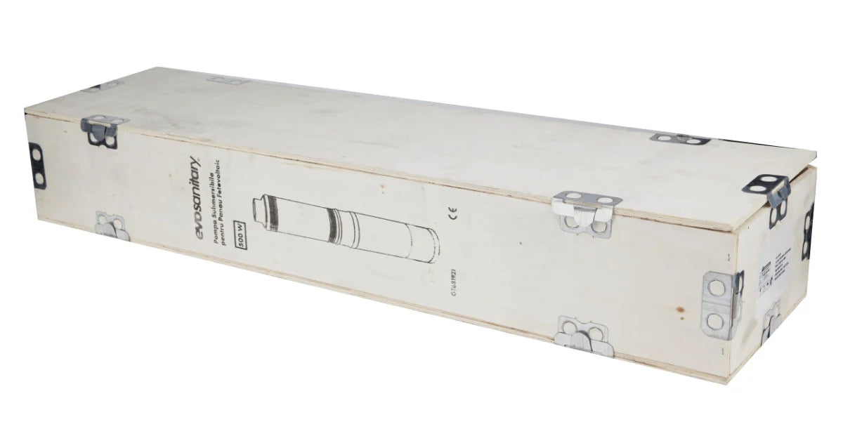 Pompă Submersibilă Multietajată EvoSanitary 500 W - Alimentare cu Panou Fotovoltaic