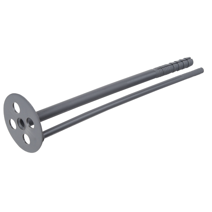 Diblu de Fixare Izolație Ø 10 x 200 mm - Set 250 buc, Polipropilenă, Fixare Polistiren pe Beton