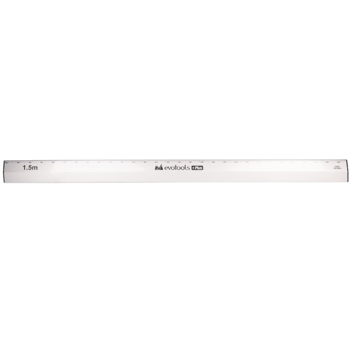 Dreptar Pană EvoTools +Plus 2 m - Secțiune Triunghiulară, Scală Gradată, Nivelare Tencuială