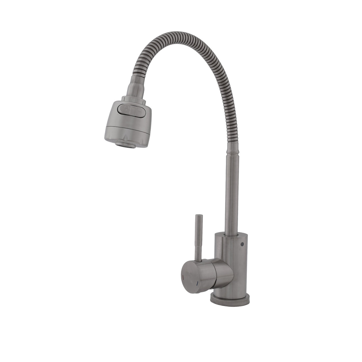 FB-011 Ref Baterie bucatarie SUS 304 pipa flexibila 2 functii crom mat VITAL FLOW