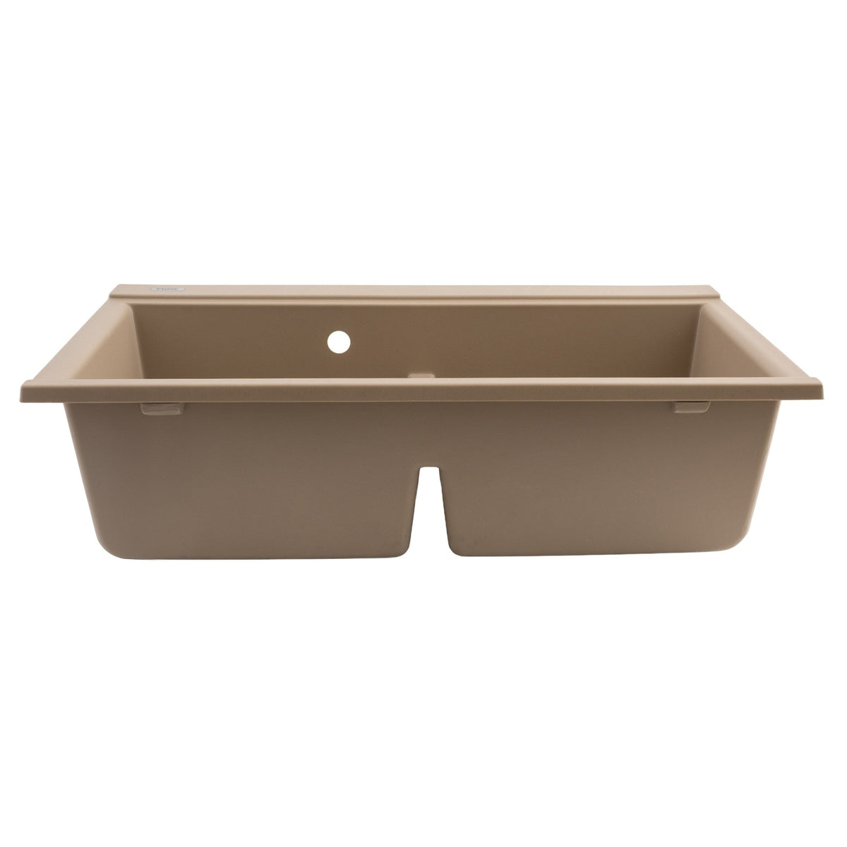 FCB-8550SS/2, Chiuveta de bucatarie din granit cu doua cuve, seria SIMILAR, Sahara, 855x505x230 mm, FLOW