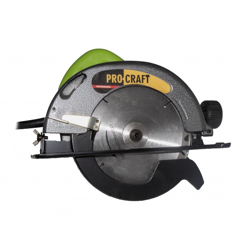 Fierăstrău Circular ProCraft KR2200 - 2200 W, 4900 rot/min, Tăiere Lemn și Materiale