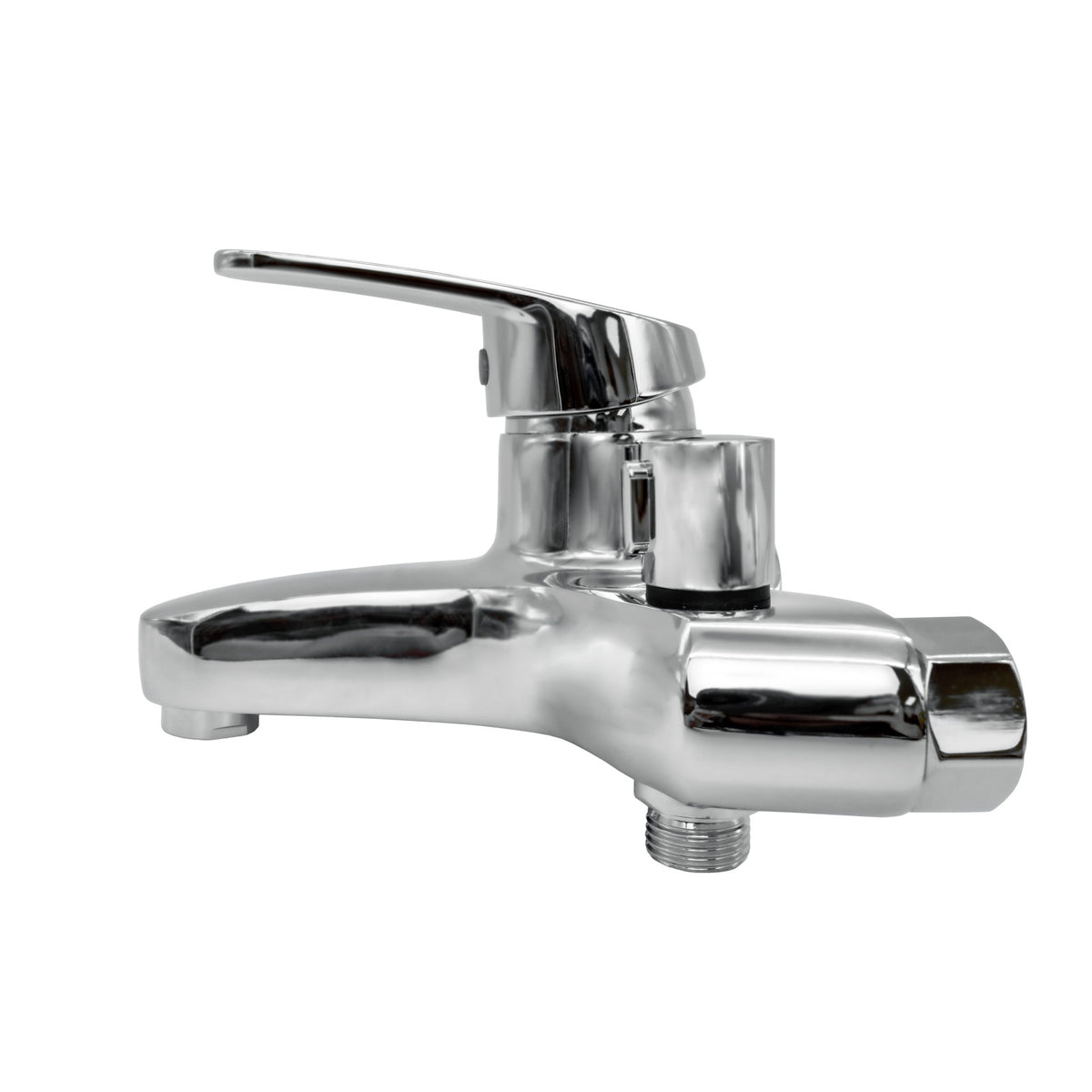 FL BC-203ZC, Baterie cada cu para de dus, zinc, crom, FLOW