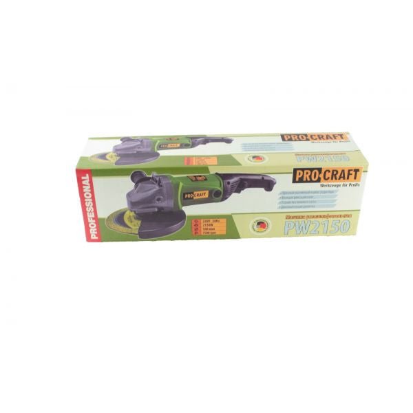 Polizor Unghiular Flex ProCraft PW 2150 - 2,15 kW, Disc Ø 180 mm, Tăiere și Șlefuire Metal