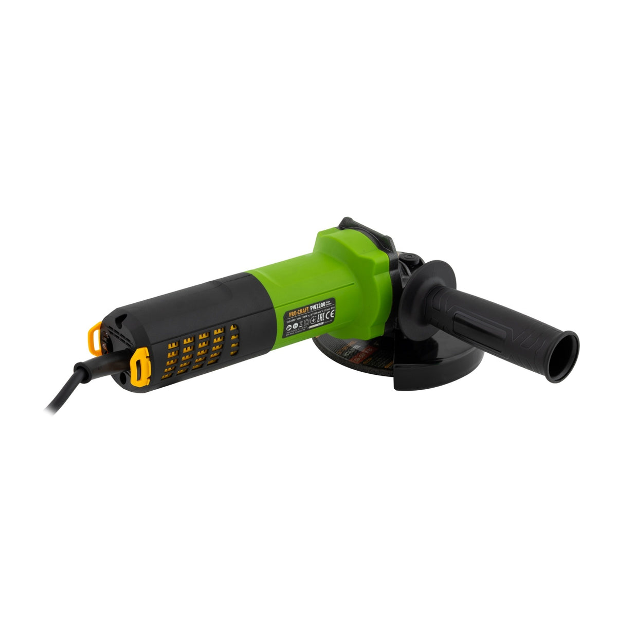 Flex polizor unghiular PW2200 PROCRAFT 1100W, 11000 rpm, Diametru disc 125 mm