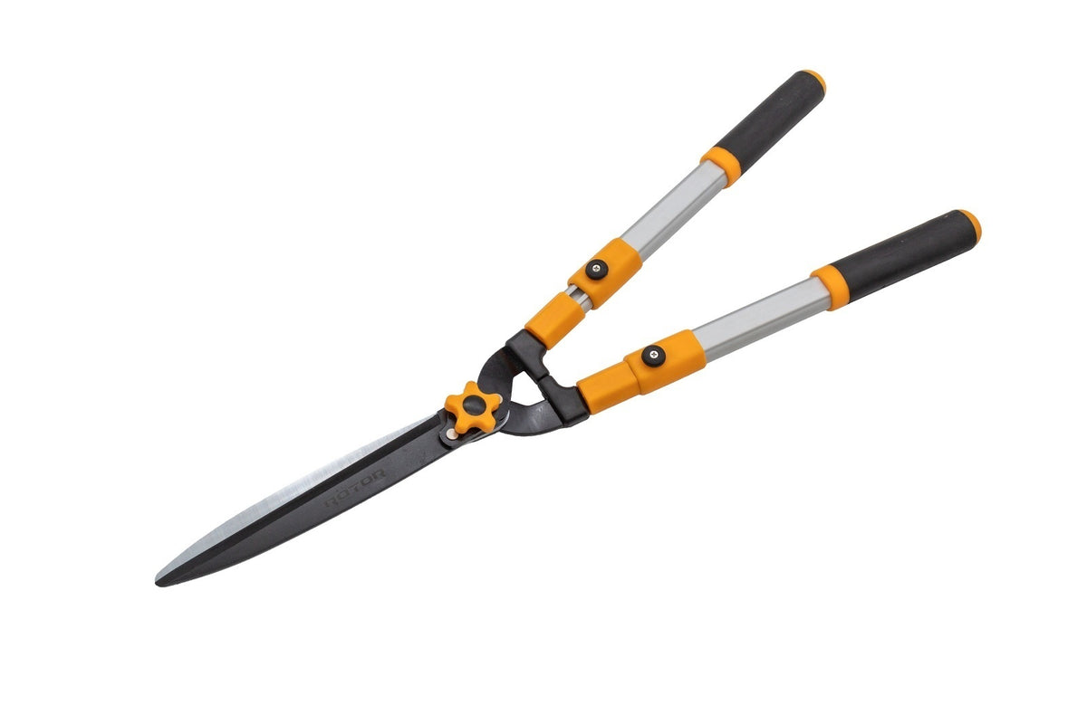 Foarfeca pentru gard viu ROTOR, maner telescopic 68-85cm