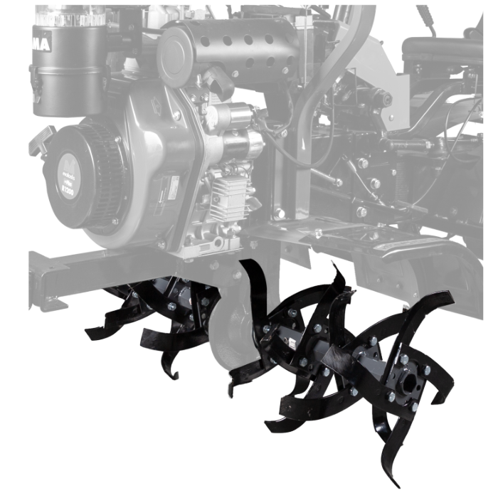 Freze pentru Minitractor Ride-On R1200 EvoTools +Plus - 32 Lame Metalice, Mărunțire Sol