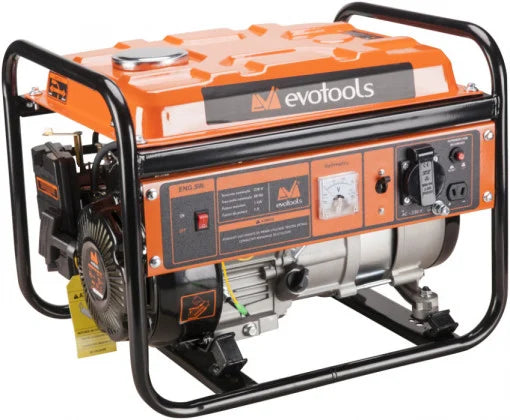 Generator de Curent Portabil pe Benzină EvoTools GG900 - 900 W, Uz Casnic și Zone Izolate