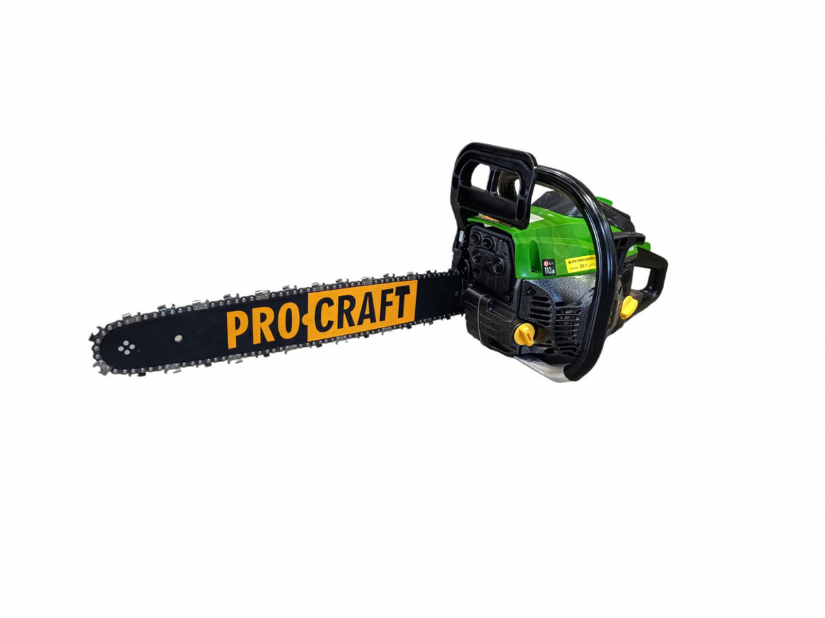 Drujbă pe Benzină ProCraft GS-450 - 7 CP, Motor 52 cc, Lamă 45 cm, 3000-8000 rot/min