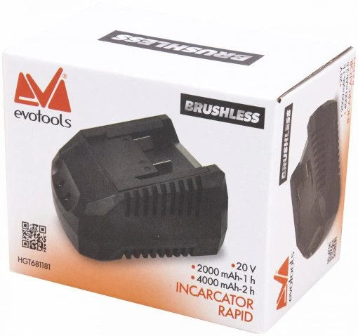 Bormașină Brushless EvoTools 20 V - 50 Nm, Mandrină Rapidă Metalică 13 mm, fără Acumulator