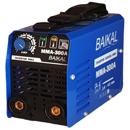 Invertor de Sudură MMA Baikal 300A - Electrozi 1,6 - 4 mm, Construcție Compactă, Portabil