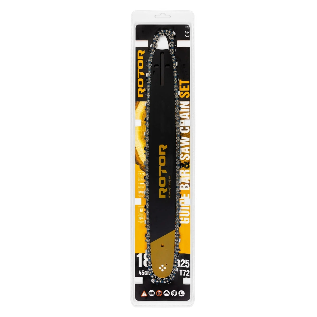 LAMA 18"+ 2 LANTURI 325 T72 PINTENTI 36 DINTI ROTOR