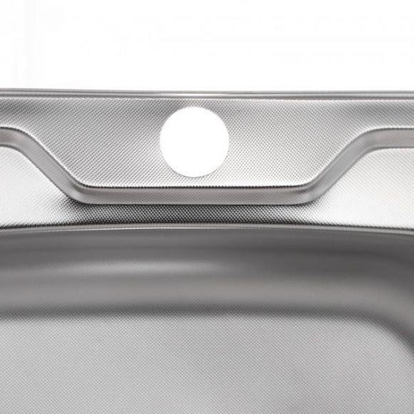 Chiuvetă Bucătărie Inox MIXXUS Z6060L-08-180MD - Oțel Inoxidabil, Durabilă, Uz Zilnic