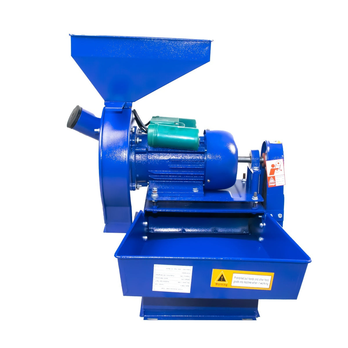 Moara de cereale si stiuleti+batoza de porumb TEMP-8 , 2500 W, 500 Kg/H
