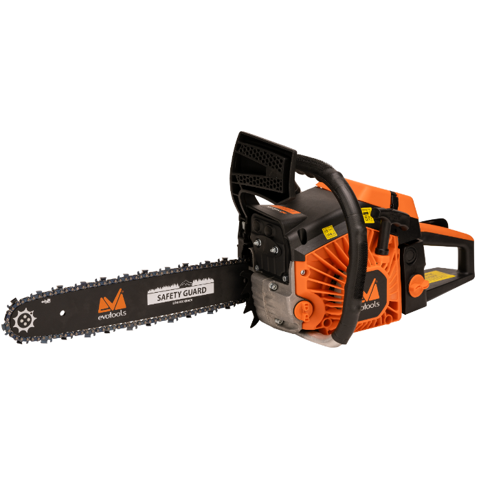 Motoferăstrău pe Benzină EvoTools CS546 - 3,2 CP, Lanț 400 mm, Pornire Easy Start, Tăiere Lemn