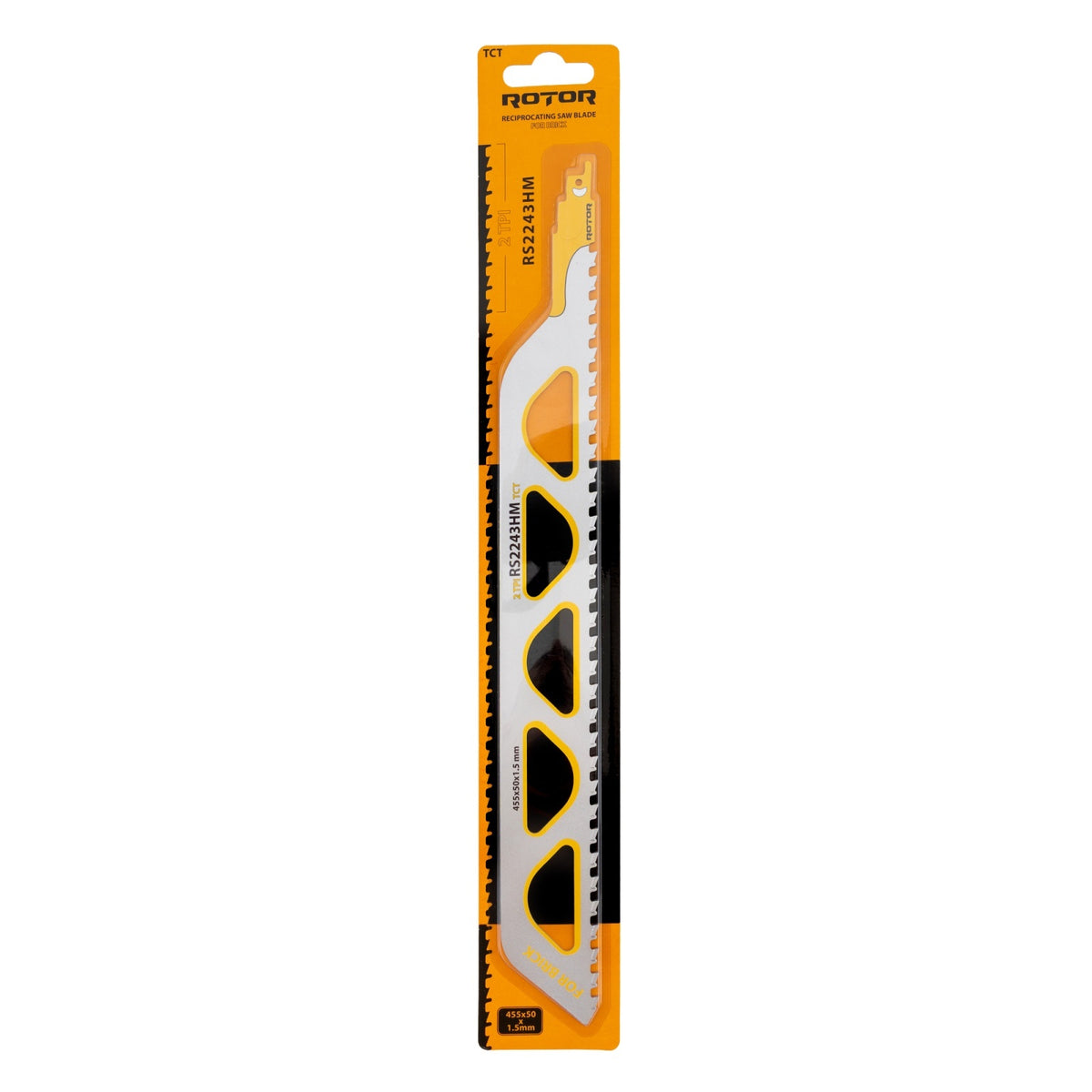 Panza fierastrau sabie pentru Caramida 455x50x1,5 mm ROTOR RS2243HM