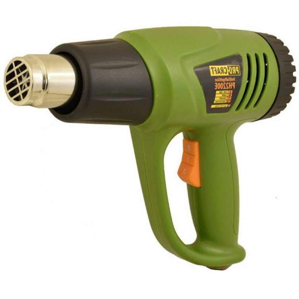 Pistol cu Aer Cald ProCraft PH2200E - Greutate 0,92 kg, Îndepărtare Vopsea și Sudare Plastic