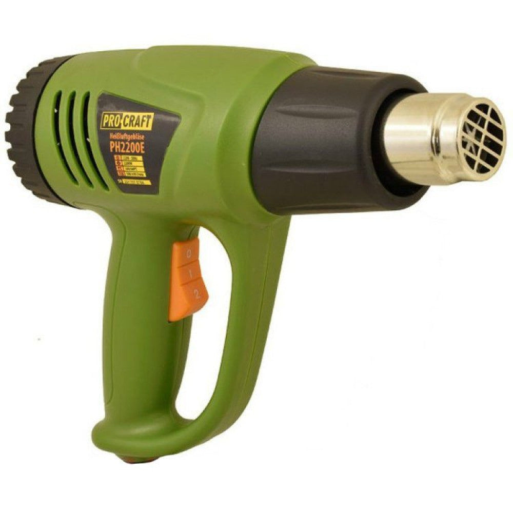 Pistol cu Aer Cald ProCraft PH2200E - Greutate 0,92 kg, Îndepărtare Vopsea și Sudare Plastic