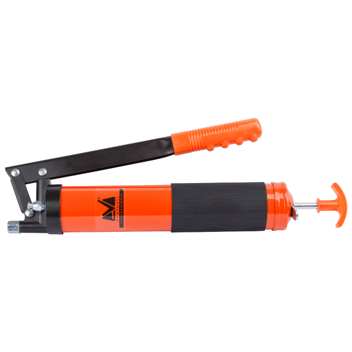 Pompă de Gresat Manuală EvoTools 500 cmc - Racord Rigid și Flexibil Inclus, Manșon Cauciuc