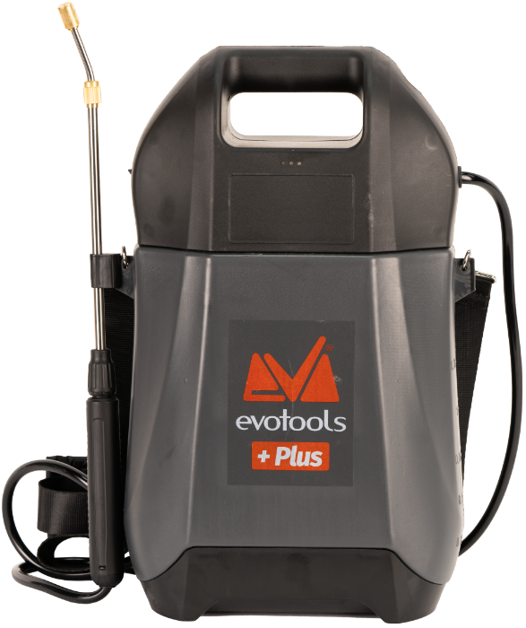 Pompă de Stropit cu Acumulator EvoTools 5 L - Li-Ion 3,7 V, Lance Telescopică, Garanție 3 Ani