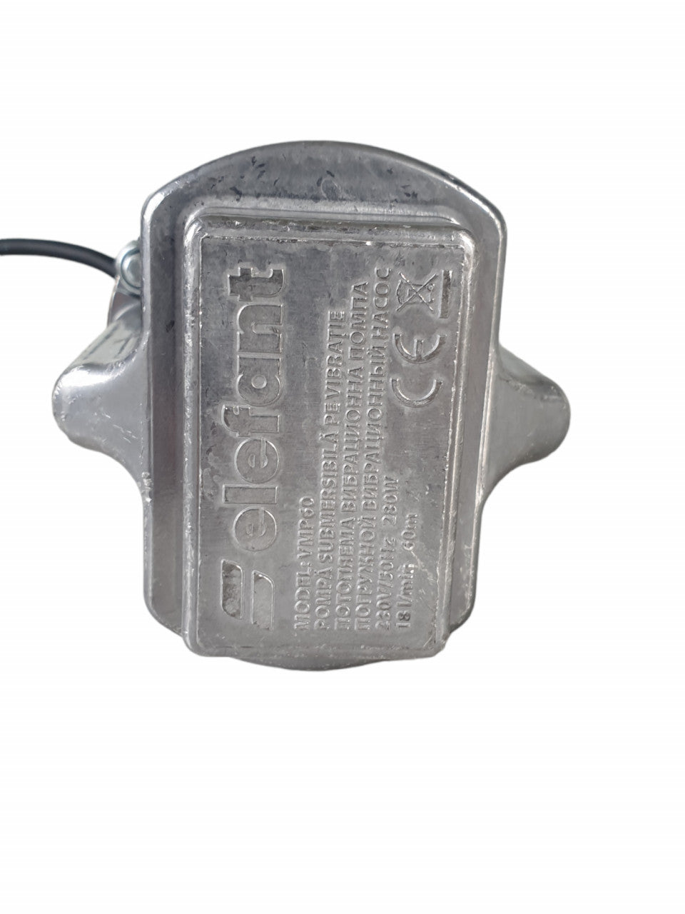 Pompă Submersibilă cu Vibrații Elefant VMP 60 - Absorbție 60 m, Debit 18 m3/h, Racord 1/2 inch
