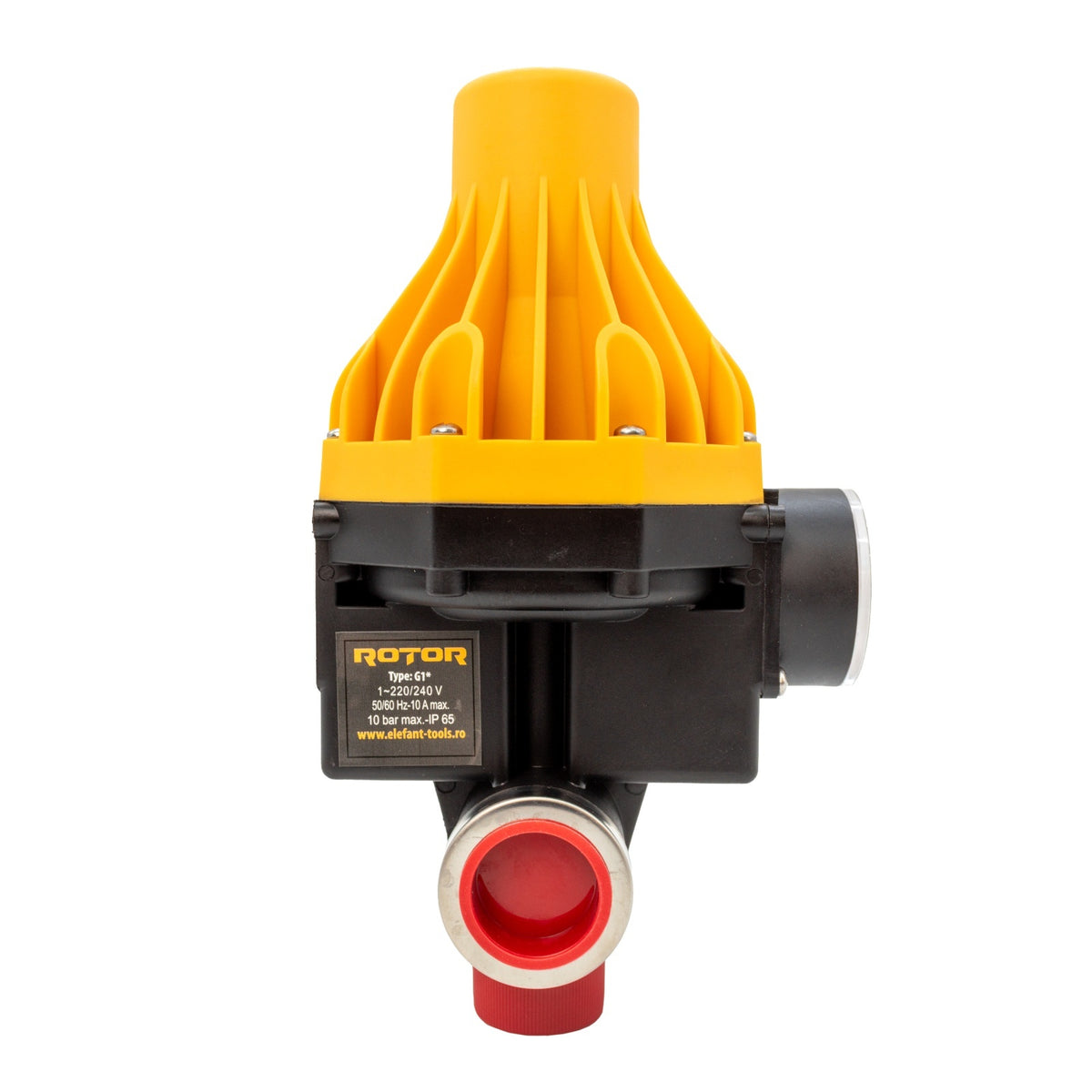Prescontrol automat cu manometru pentru pompă de apă ROTOR RWPC-3, 1100W 1.5bar
