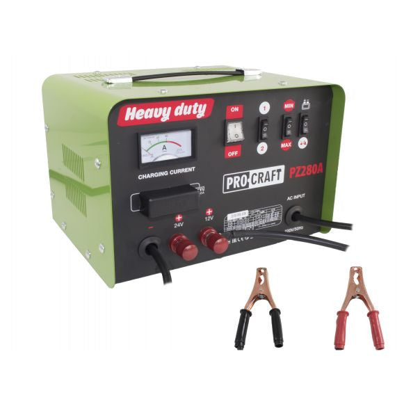 Redresor Auto ProCraft PZ280A - Invertor 280 A, Încărcare Rapidă Baterii, Service Auto