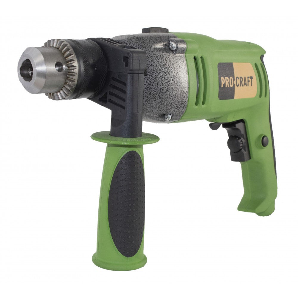 Bormașină cu Percuție ProCraft PS1650 - Greutate 3,23 kg, Găurire în Materiale Dure, Atelier