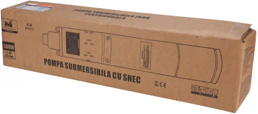 Pompă Submersibilă cu Snec EvoSanitary 4" - 750 W, Refulare 120 m, Debit 50 l/min, Inox